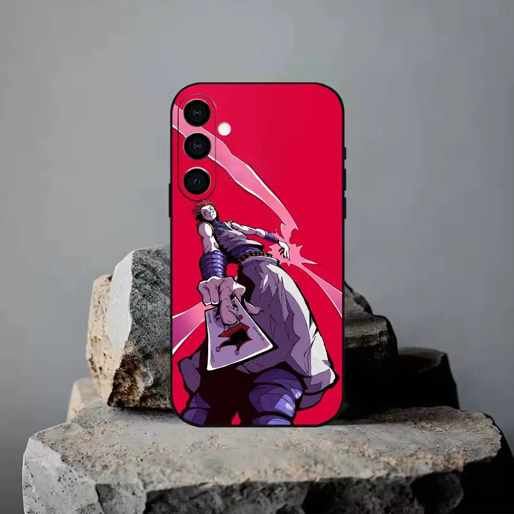 Фото Чехол для телефона H-Hyskoa Anime H-Hunter x H-Hunter для Samsung GalaxyA13,21s,22,31,32,52,53,71,72,73, мягкий черный чехол №4