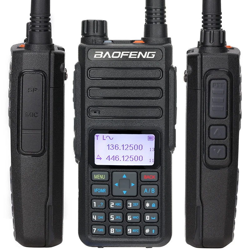 Original Baofeng DR-1801 Dual Band DMR Digital/Analog Walkie Talkie Tier 1&2 tier II Dual Time Slot Upgrade Of DM-1801 Radio
