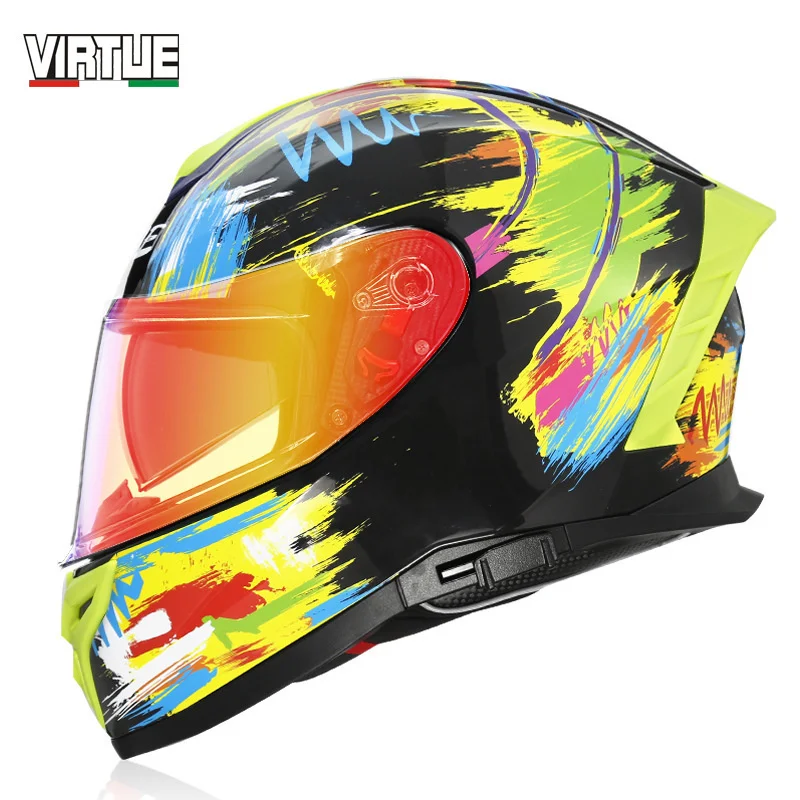 

Professional bike downhill Motocross Helmets Double Visor Capacete Racing capacete Moto DOT ECE approved for adults