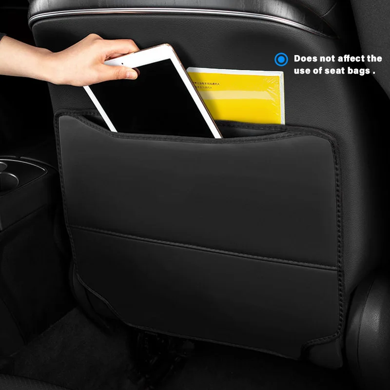 

PU Leather Car Anti-Kick Pad Seat Back Protector Waterproof Anti Dirt Dust-Proof Cover For Toyota Camry Chr Corolla Rav4 Honda