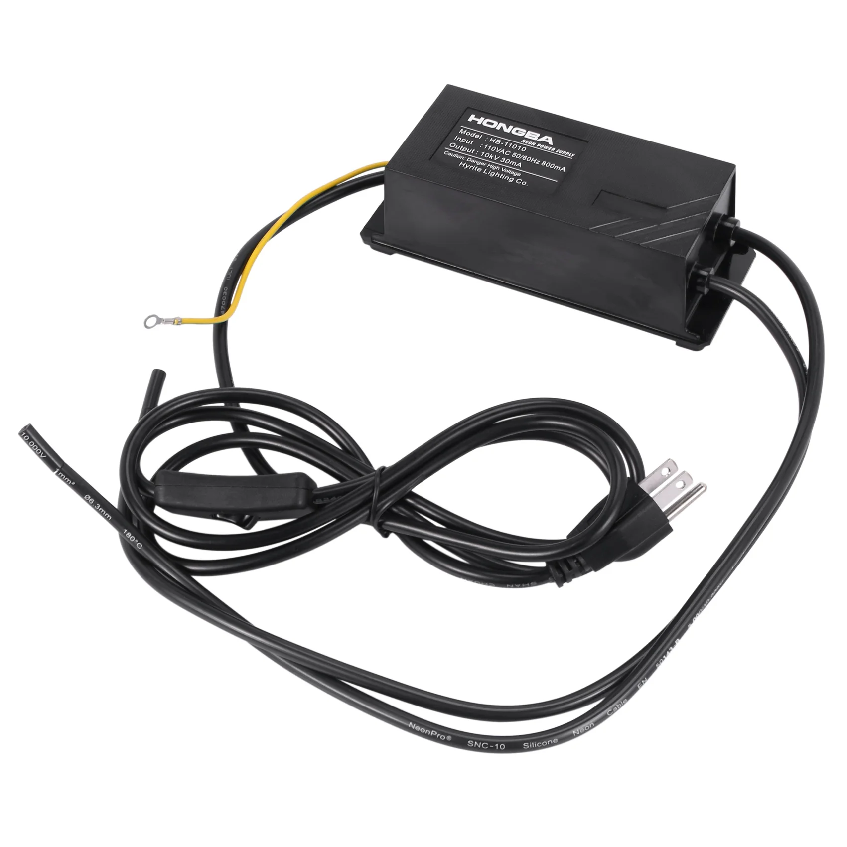 10 кВ 120 В неоновый световой знак трансформатор для источника питания неоновой