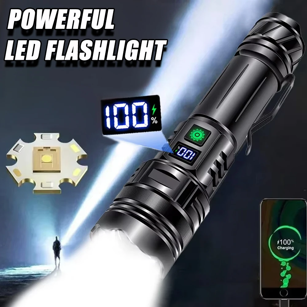 Светодиодный фонарик GT10 с зарядкой через USB