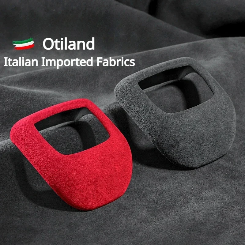 이jom Nissan X-Trail 2021-2022 Alcantara Suede Wnętrze samochodu Gałka dźwigni zmiany biegów Pokrywa ochronna Naklejka Listwy Akcesoria