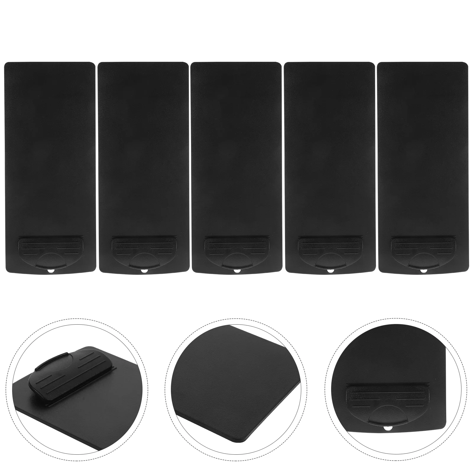 5 шт. папка для купюр меню скрепка файлов мини-буфер обмена зажимы из АБС-пластика