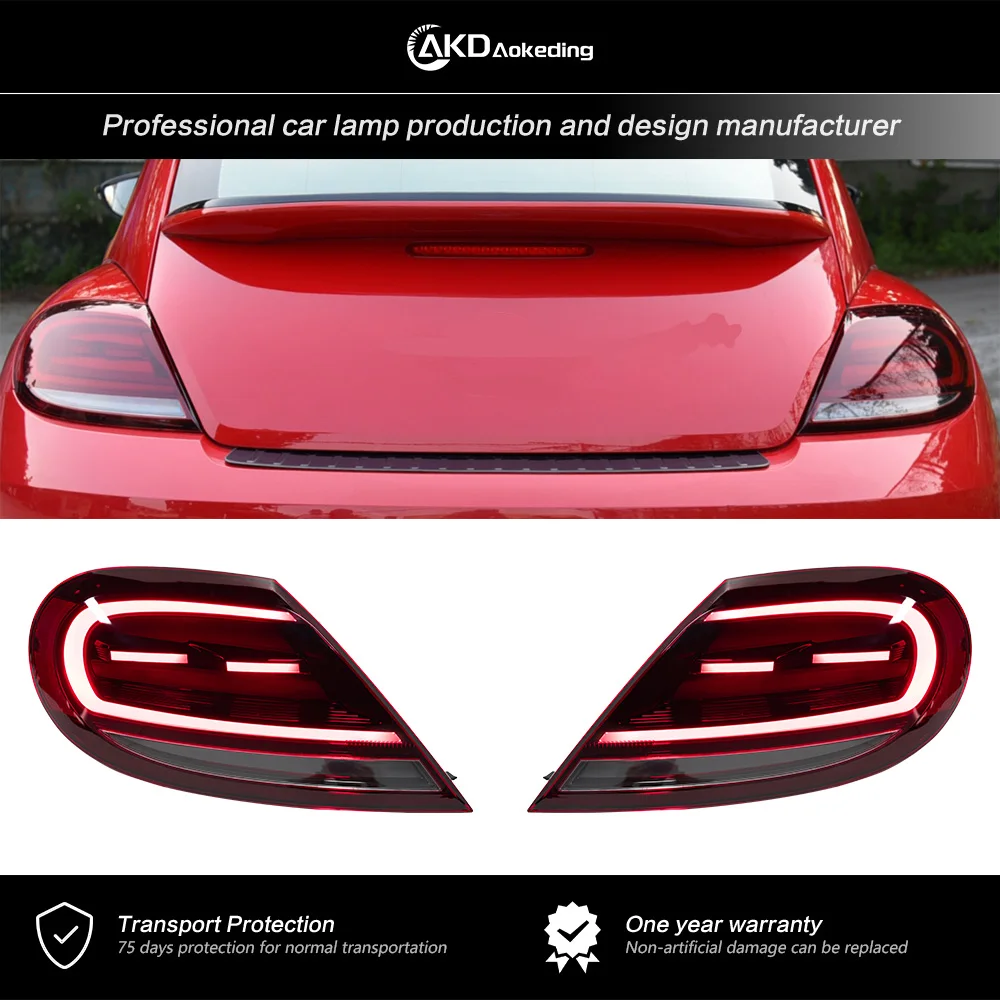 

Tail Light For VW Beetle 2013-2020 halogen Signal LED Tail Lamp Fog Lights Day Running Light DRL Tuning Cars Accessories