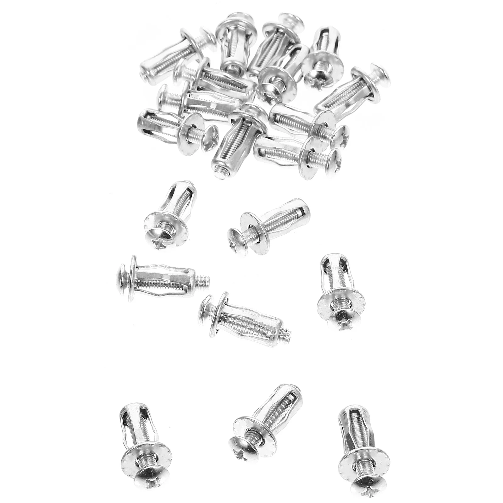 

20 Sets Cavity Fixing Hollow Door Anchor Wall Spline Lug Nuts Outdoor Screw Fasteners Galvanized Carbon Steel Expansion