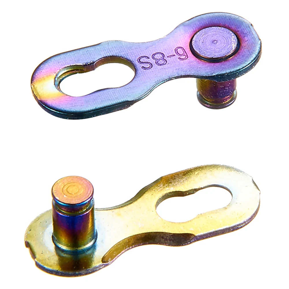 Быстроразъемная пряжка цепи 2 шт. 6/7/8/9/10/11 скоростей легированная сталь ковка