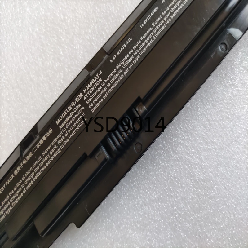 N240BAT-4 6-87-N24JS Аккумулятор для Clevo N240BU N240WU JU N250LU N250JU NP3240 Schenker S406 Vayo Fit 15S Haier S420 VJF155F11UCL