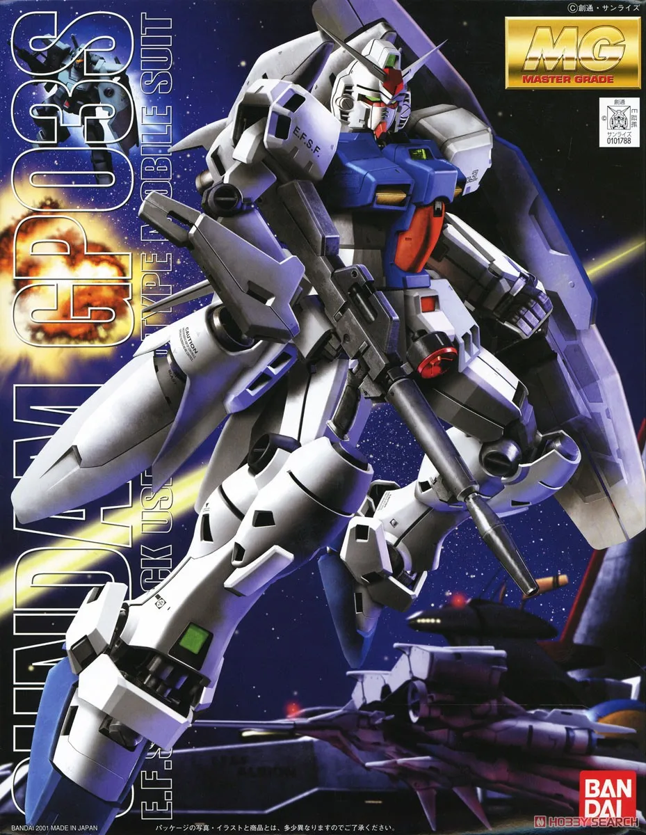 Bandai Figure Gundam Model Kit Anime Figures MG 1/100 RX-78 GP03S Stamen Mobile Suit Gunpla Action Toys