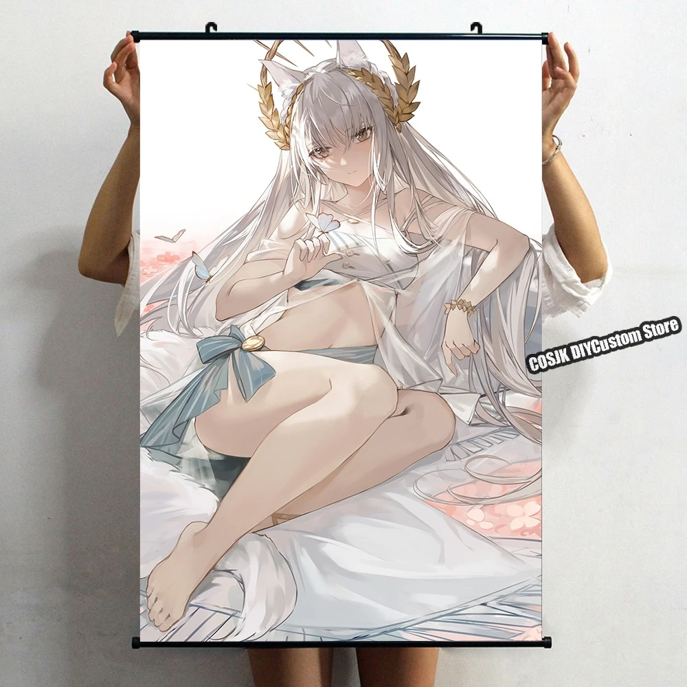 Платиновый постер в стиле аниме Рыцари настенный свиток для украшения дома