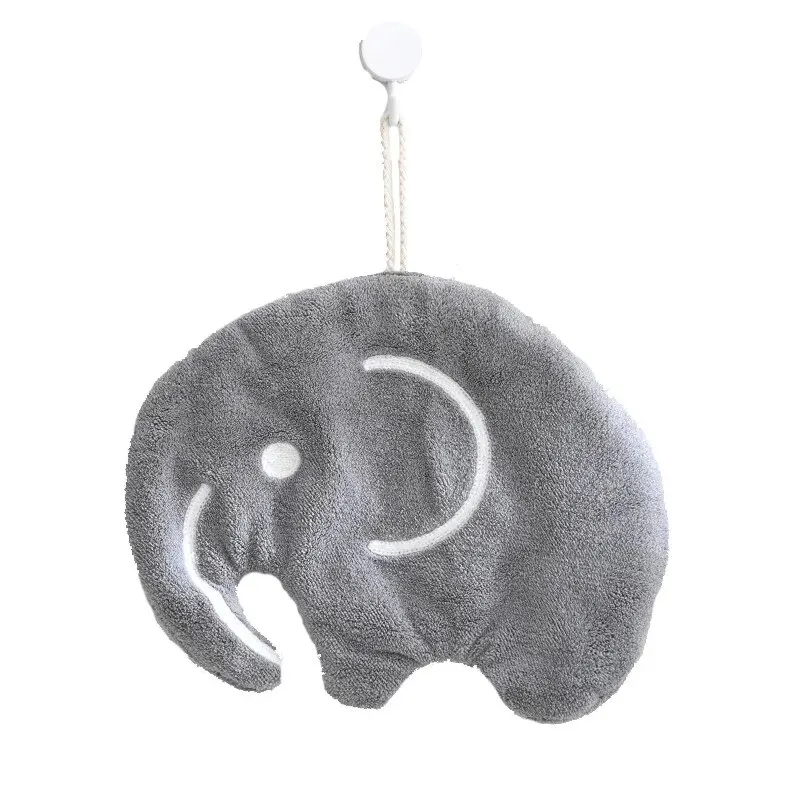 Толстое впитывающее банное полотенце из кораллового флиса для детей с милым