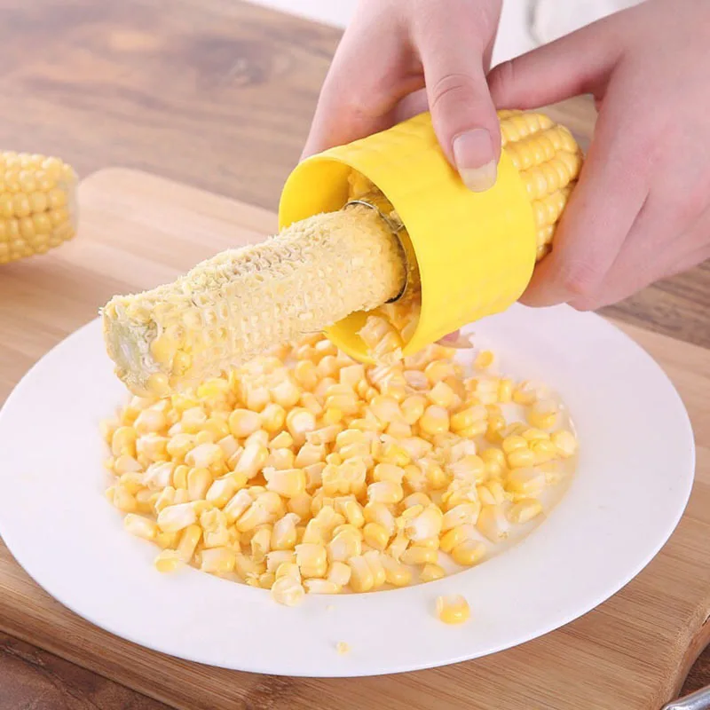 

Corn Stripper Peeler Cob Cutter Thresher Corn Stripper Fruit Vegetable Tools Cooking Tools Kitchen Accessories Cob Remover