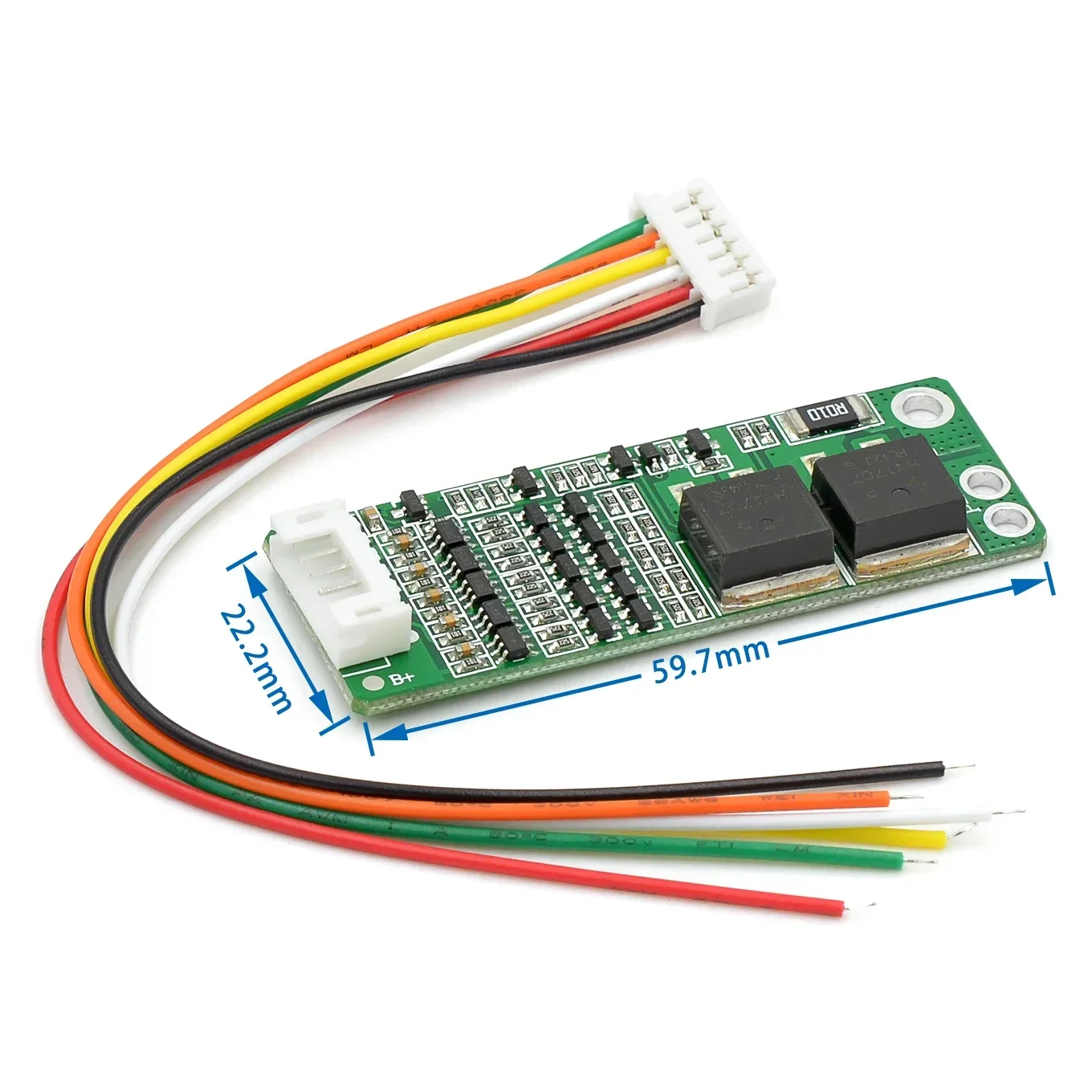 НОВЫЙ 1 шт. BAISHUN 5S 15A литий-ионный аккумулятор BMS 18650 плата защиты зарядного
