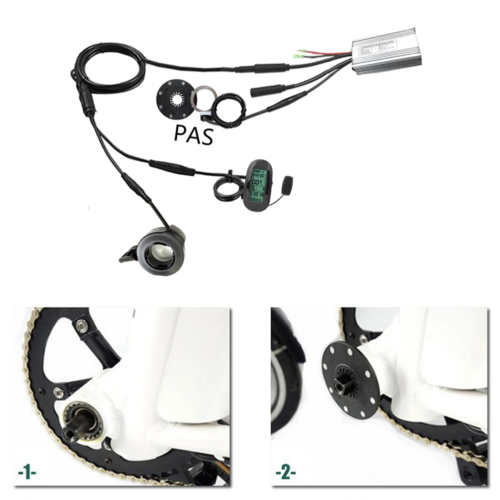 

Tool KT Controller LCD3 Display Scooter Set Kit Universal Waterproof 22A 36V/48V For Brushless Gear Hub Motor Cheap