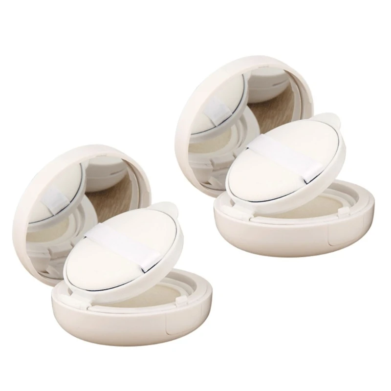 

Empty DIY Air Cushion Box Cream Round Box Container Dressing Air Cushion Drop Shipping