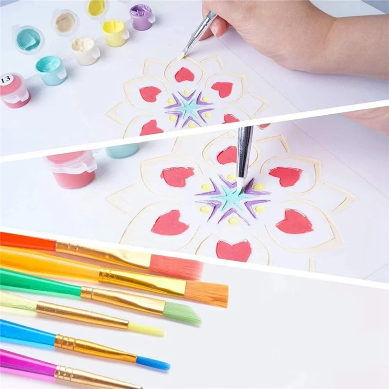 Набор для рисования мандала 78 шт. трафареты мандалы