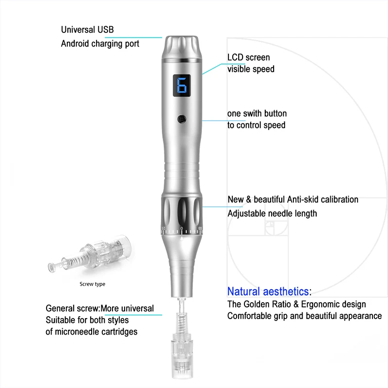 Рисунок 3 - Электрическая ручка DermaPen X3