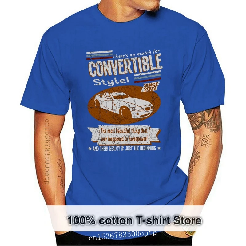 

2019 Hot sale Fashion Z4 Convertible 2002 Retro Style Men's Car T-Shirt Tee shirt