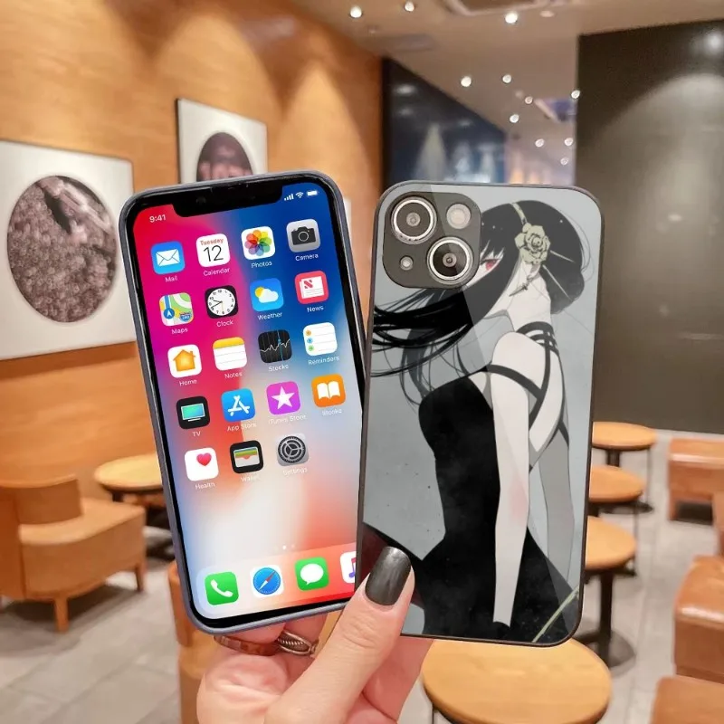 

Чехол для iPhone 14 13 12 11 Pro Max X XR XS 8 7 Plus с изображением бензопилы