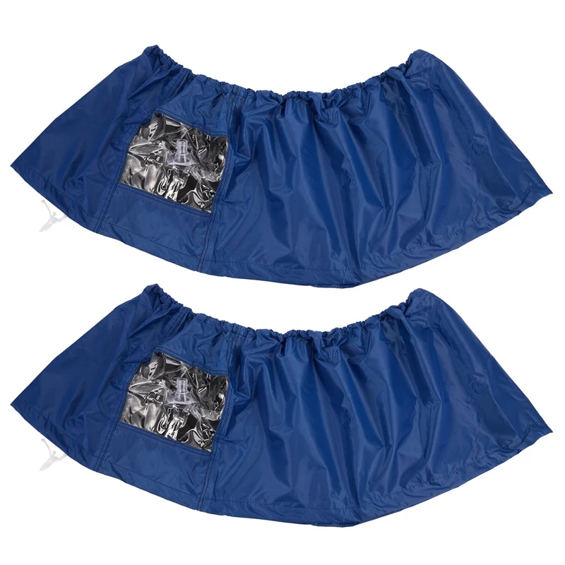 

2X Room Wall Mounted Air Conditioning Cleaning Split Air Conditioner Washing Cover Anti-Dust Protector For 1 P /1.5 P