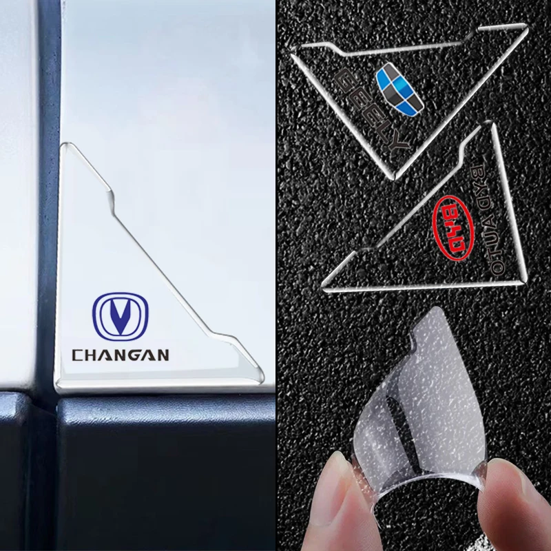 

2Pcs Car Door Corner Anti-Collision Protector Stickers for Buick Regal Insignia Excelle Enclave Envision Hideo GL6 GL8