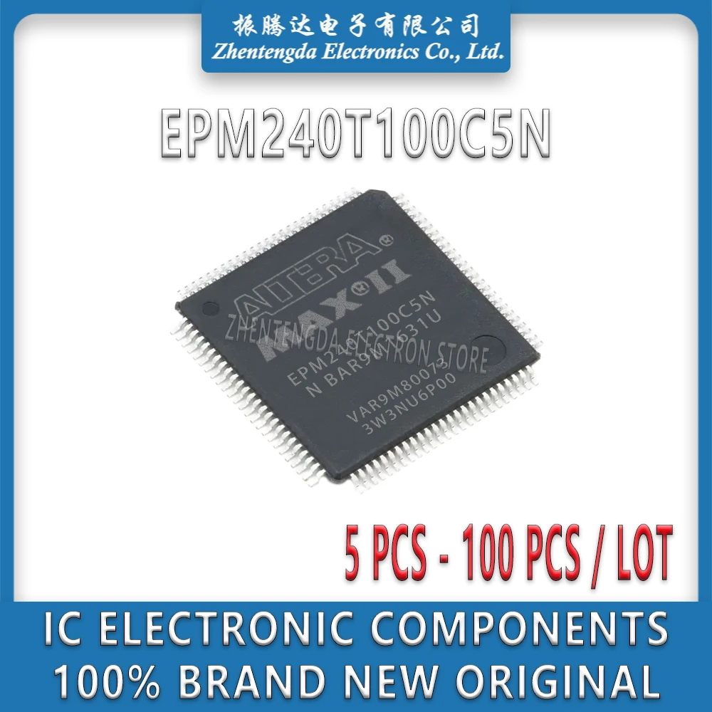 

EPM240T100C5N EPM240T100C5 EPM240T100 EPM240T EPM240 EPM IC Chip TQFP-100