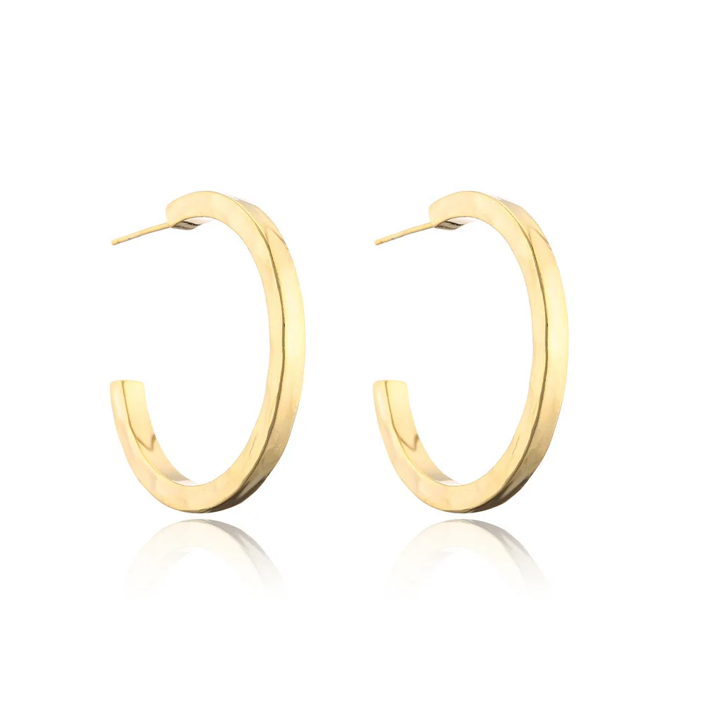 

Simple fashion advanced design earrings geometric long pearl earrings retro long earrings