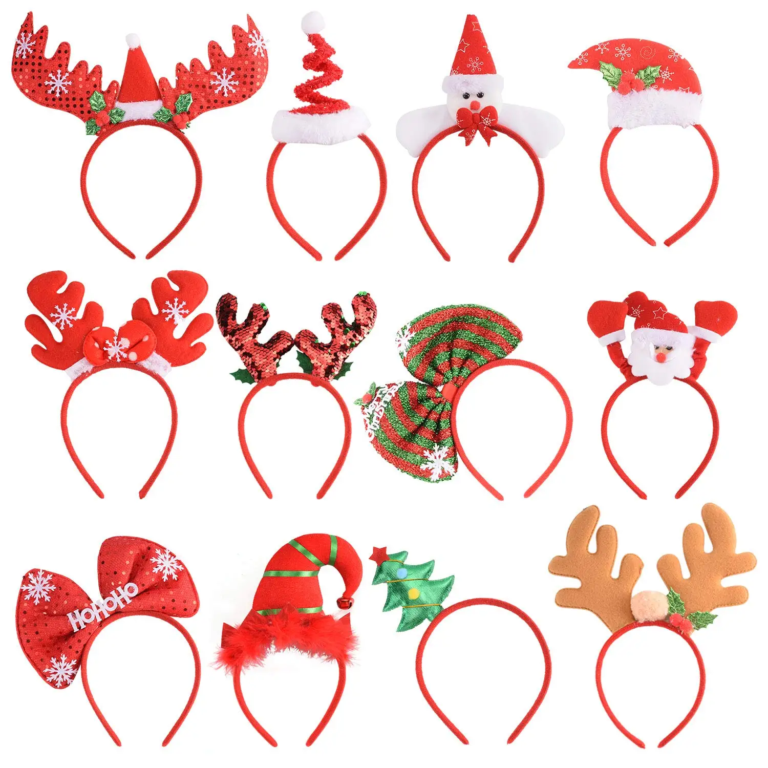 

Festive headbands, cute Christmas cap tops, festive annual holiday and seasonal themes, Christmas party, Christmas dinner