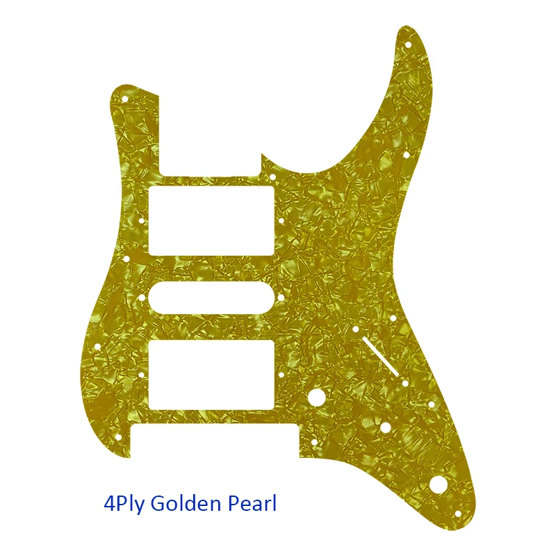 Xin Yue Custom Guitar Parts - For SCHECTER HSH MIJ Strat Guitar Pickguard With Schecter HSH PAF Humbucker Many Colors enlarge