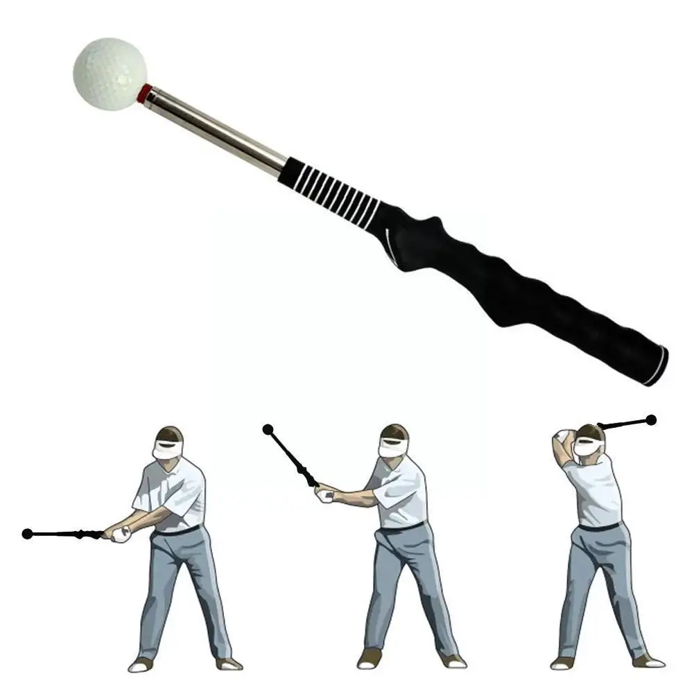 

Golf Swing Trainer Golf Swing Trainer Aid Stick Training Aids Warm-Up Stick Ideal For Indoor & Outdoor Golf Accessories V6Z6