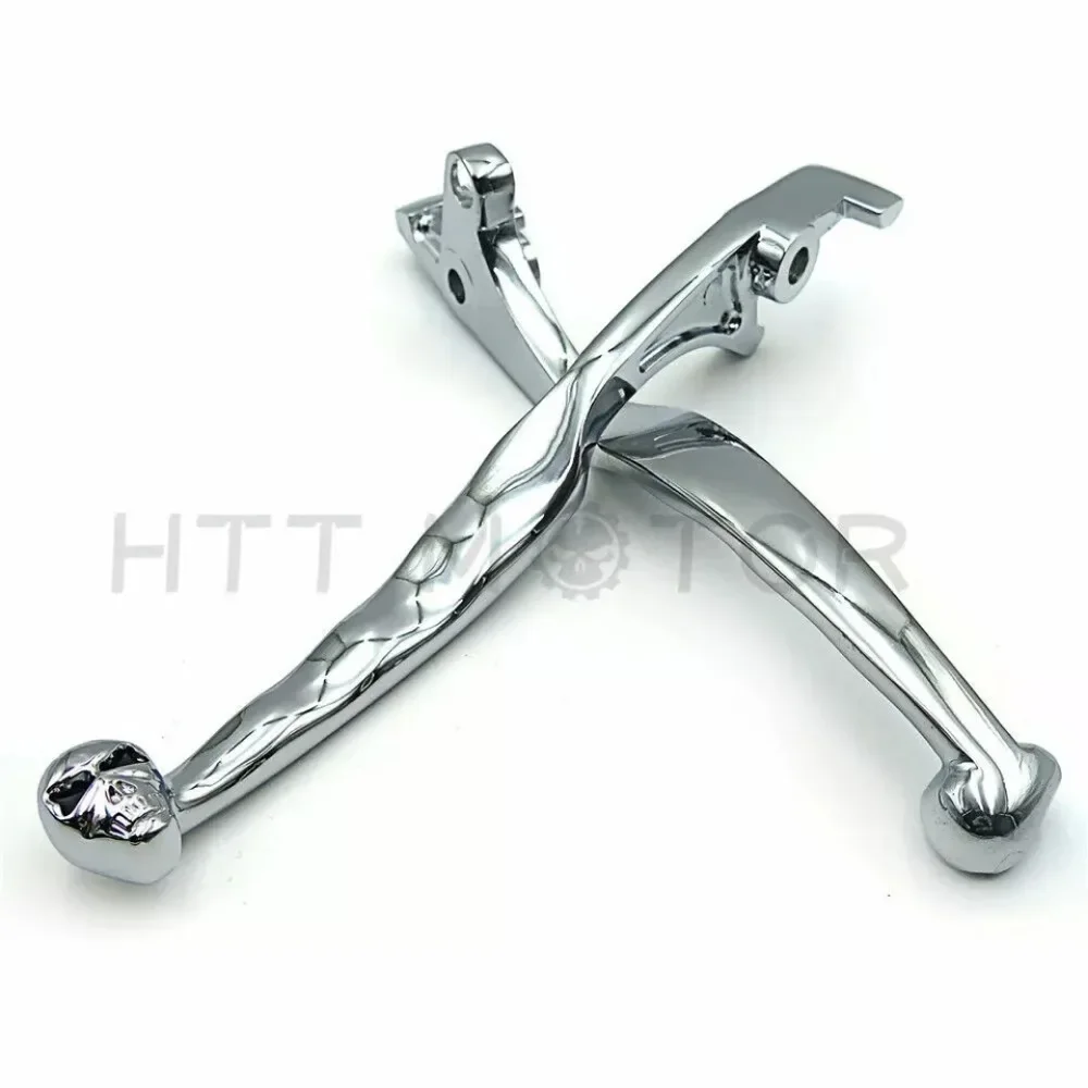 Фото Рычаги тормозной муфты с черепом для Kawasaki Vulcan 1500 1987-2008 VN1600 2003-2009, аксессуары и товары для мотоциклов №5