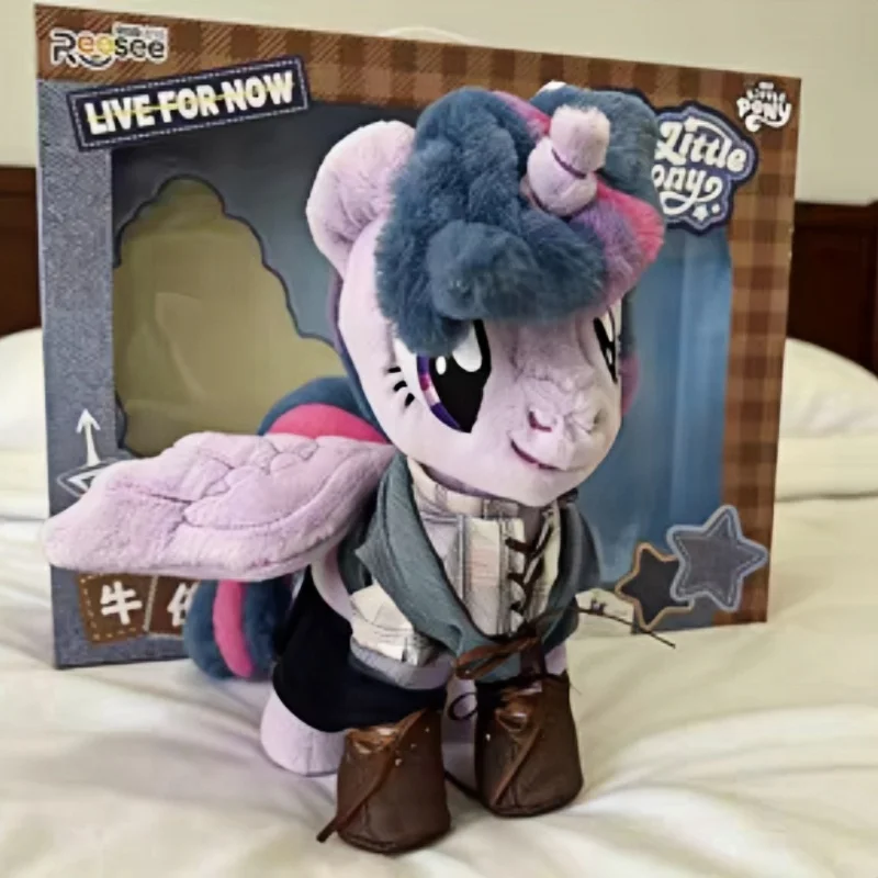 Фото Новая оригинальная плюшевая кукла из серии My Little Pony «Ковбойская серия»: Пинки Пай, Твайлайт Спаркл. Плюшевые игрушки, подарок на день рождения для девочки. №2
