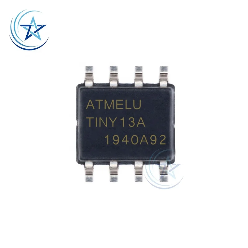 New original ATTINY13A-SSU ATTINY13A 8-SOIC MCU 8BIT 1KB FLASH micro controller Fast delivery