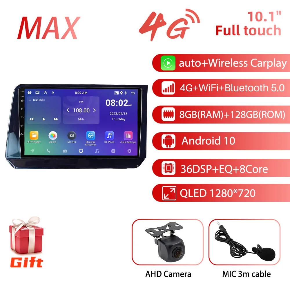 Автомагнитола 2 Din, Android, для Nissan Note 2021 2022, радио, сенсорный экран, Carplay, GPS, Wi-Fi, 4G, навигация, Авторадио, головное устройство