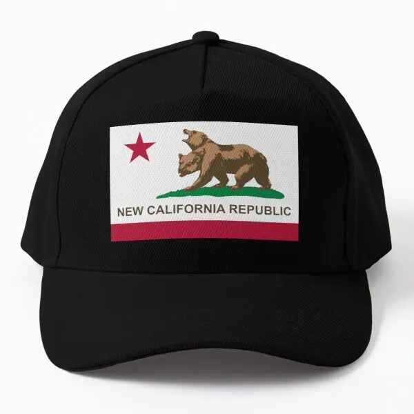 

New California Republic Ncr Baseball Cap Hat Printed Boys Casual Fish Black Snapback Sport Mens Czapka Sun Outdoor Hip Hop