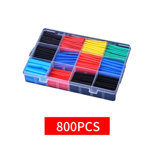 

Термоусадочные трубки, термостойкие, 127-800 шт.