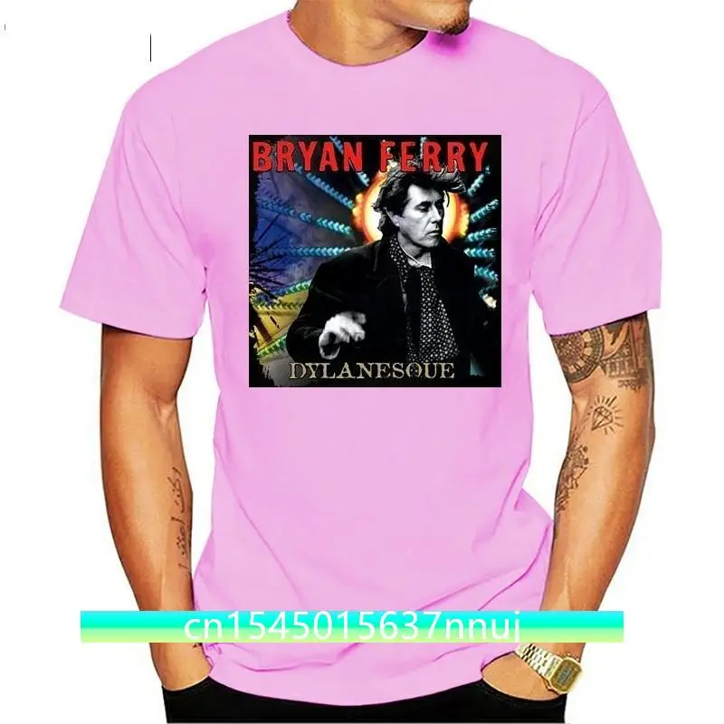 SUNRAIN Mens Bryan Ferry Dylanesque Poster T Shirt O-Neck Sunlight Men T-Shirt top tee