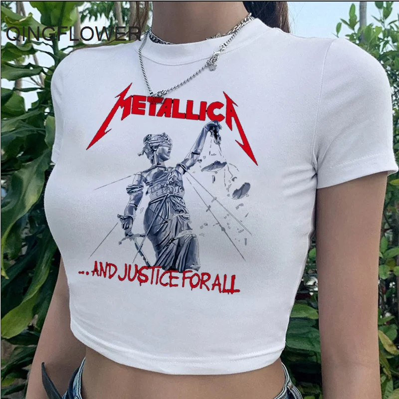 Camisetas Metallica Mujer