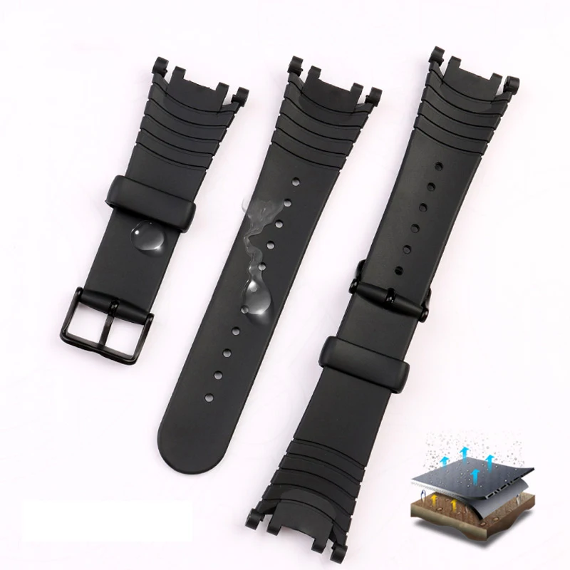 Silicone watchband For suunto vector  loose extension VECTOR series Men and women bracelet strap table accessories