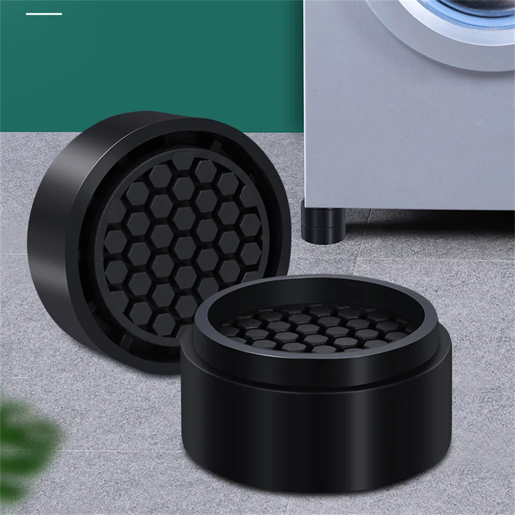

4 Pieces Washing Machine Pads Washer Floor Protection Mats Appliance Feet Support Damping Stands Kitchen Accessories