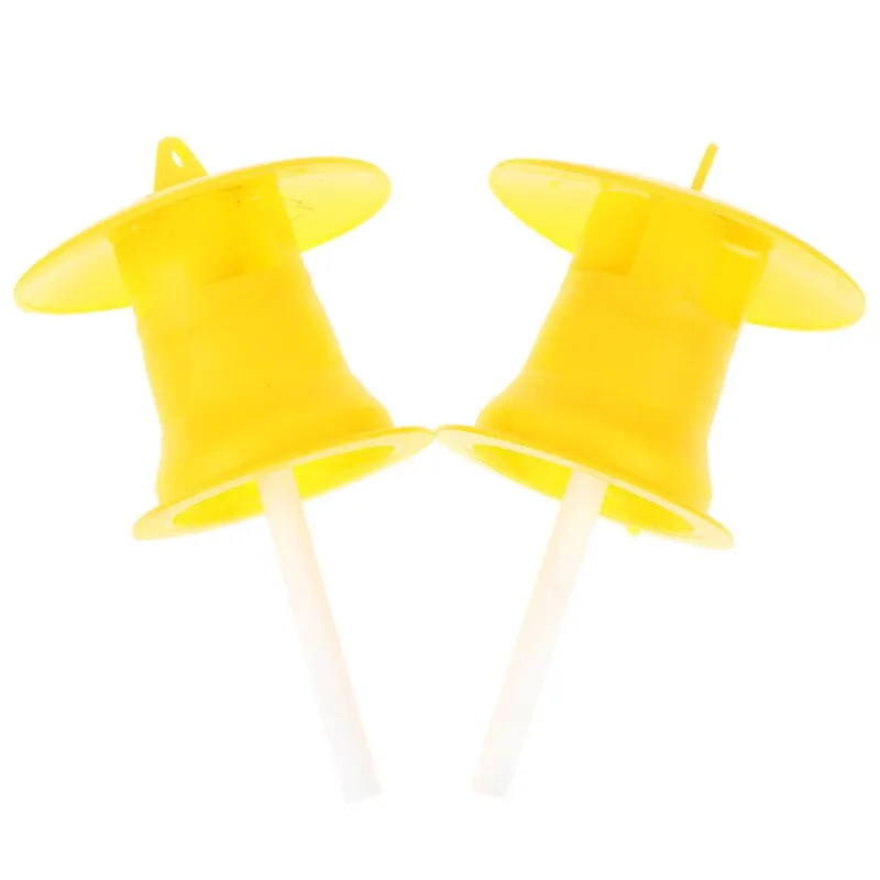 

Fruit Fly Trap Killer Plastic Yellow Drosophila Trap Fly Catcher pest Insect control For Home Farm Orchard Garden Tools