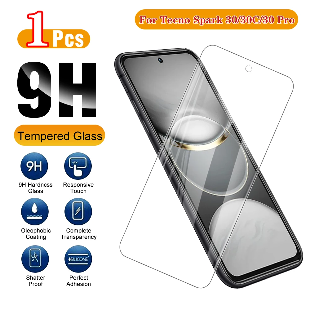 Противоударное защитное стекло Saprk 30C 30 C для Tecno Spark Pro 30Pro 4G Защитная пленка экрана