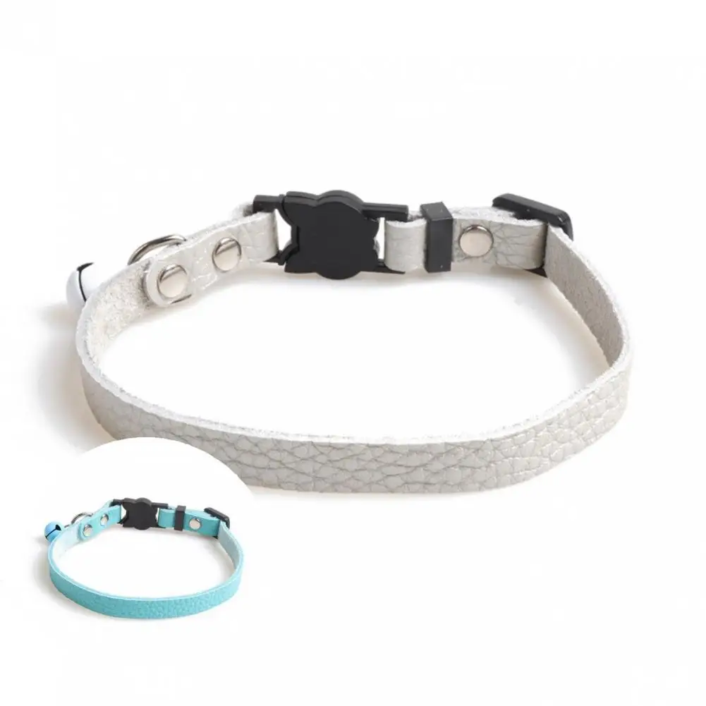 

Non-sticky Hair Lightweight Pet Necklace Cat Collar with Bell for Outdoor