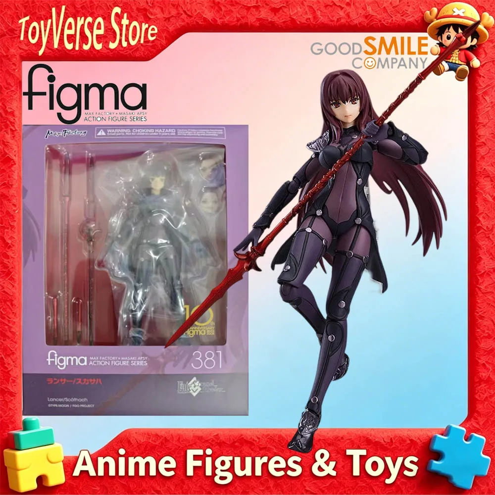 Фото Абсолютно новая оригинальная фигурка GOOD SMILE Figma Scathach из Fate Grand Order в наличии – отличный подарок №1