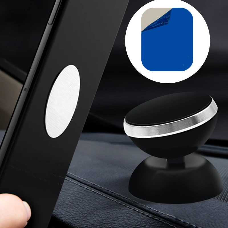 

10pcs/5pcs/1pcs/Lot Metal Plate Stickers For Magnet Car Phone Holder Iron Sheet Disk Replacement Magnetic Car Phone Holder Mount