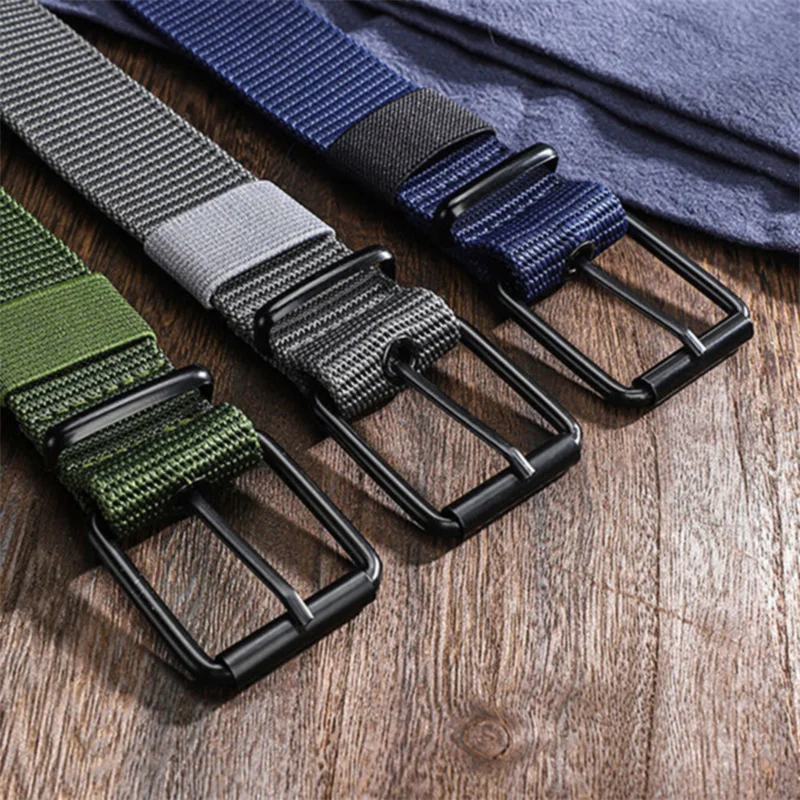 Men Belts Army Military Webbing Tactical Belt Fashion Casual Designer Unisex Belts High Quality Sports Strap Jeans