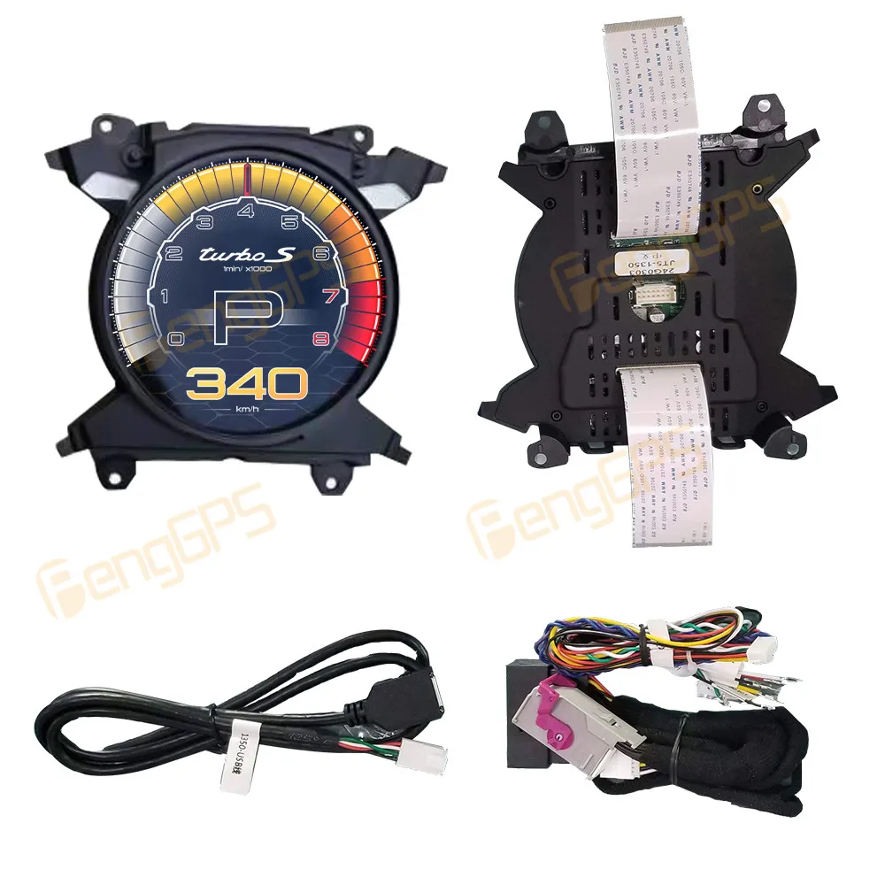 Для Porsche Panamera Cayenne 2016 - 2023 автомобильный ЖК-приборной панели цифровой кластер