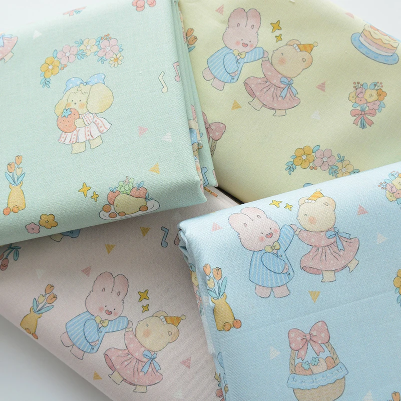 

Хлопковые Мультяшные аксессуары ручной работы, одежда для рукоделия, платья длиной до половины метра