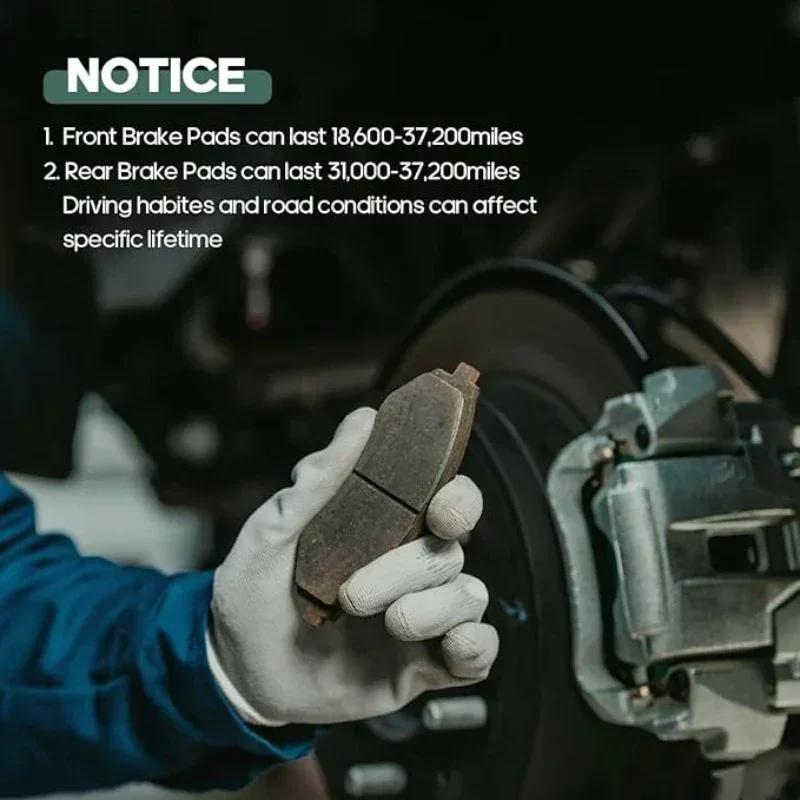 Передние тормозные колодки THREEON для TOYOTA bZ3 2022-подарок EA10 для BYD KING 2023- , Dolphin 2021- (art.: 3920cd4349f76) - 3920cd4349f76
