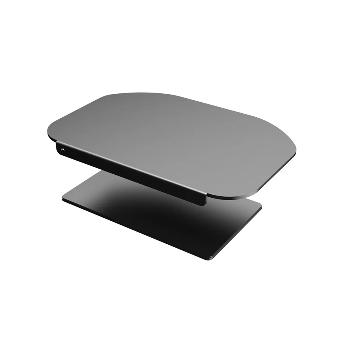 

Monitor Mount Reinforcement Plate Steel Bracket Plate for Thin, Glass and Other Fragile Tabletop,Fits for Monitor Stand